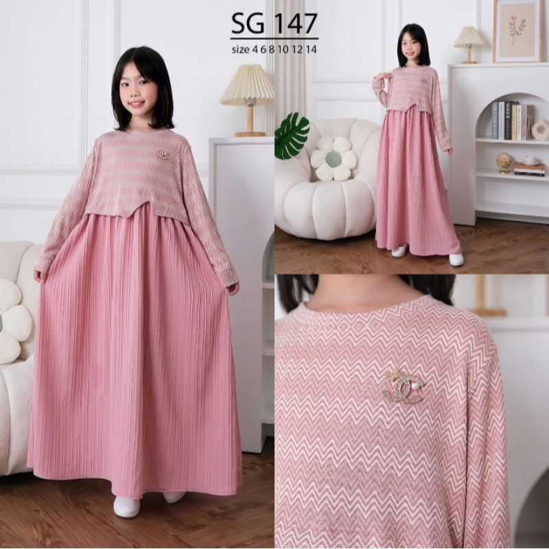 gamis anak perempuan warna coklat | gamis anak perempuan | gamis anak perempuan murah | gamis anak p