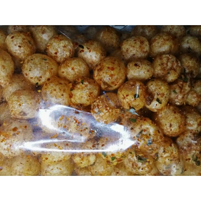 

Cimol kering pedas extra daun jeruk 1kg/ Endog lewo