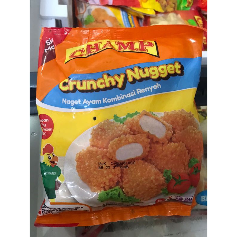 

Champ Crunchy Nugget 225gr