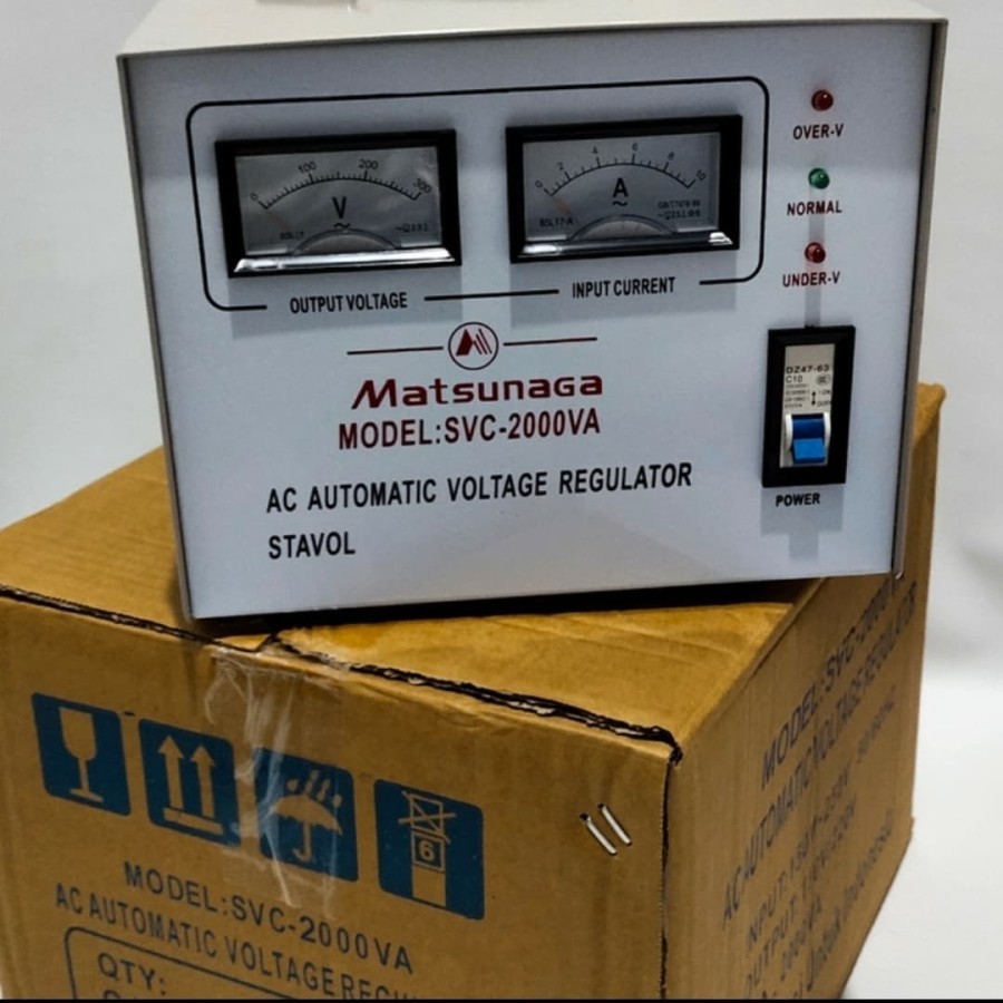 Mastunaga Stavolt Mastunaga 2000 Watt Digital Analog / Stabilizer Matsunaga 2000W Stavol 2000 Watt
