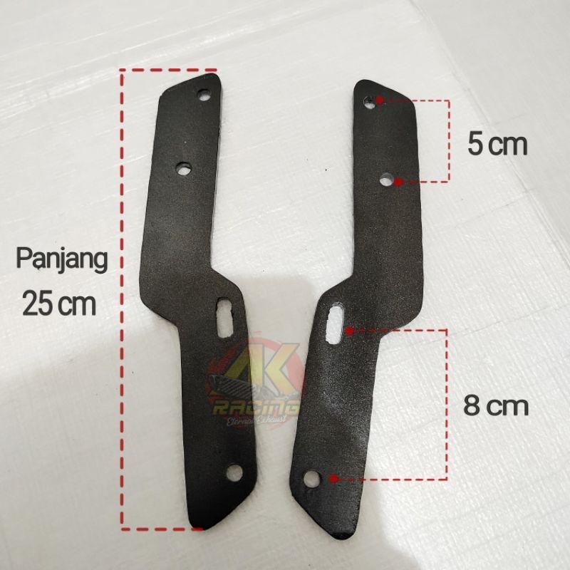 Breket Foostep Breket Underbone Jupiter MX Old MX New 135 MX King 150 Breaket UB MX Tebal 6 mm