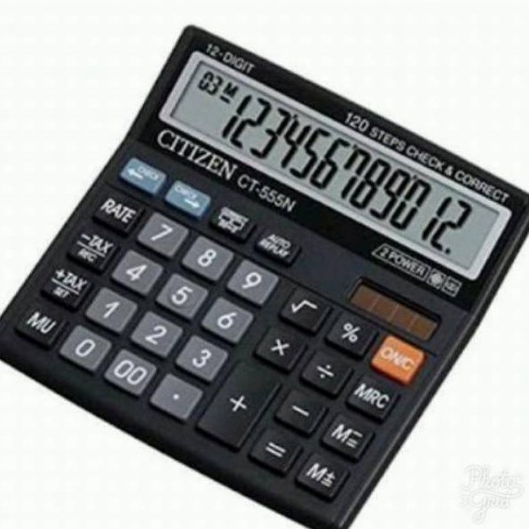 

Best Rating Kalkulator Citizen CT 555 N 12 Digit
