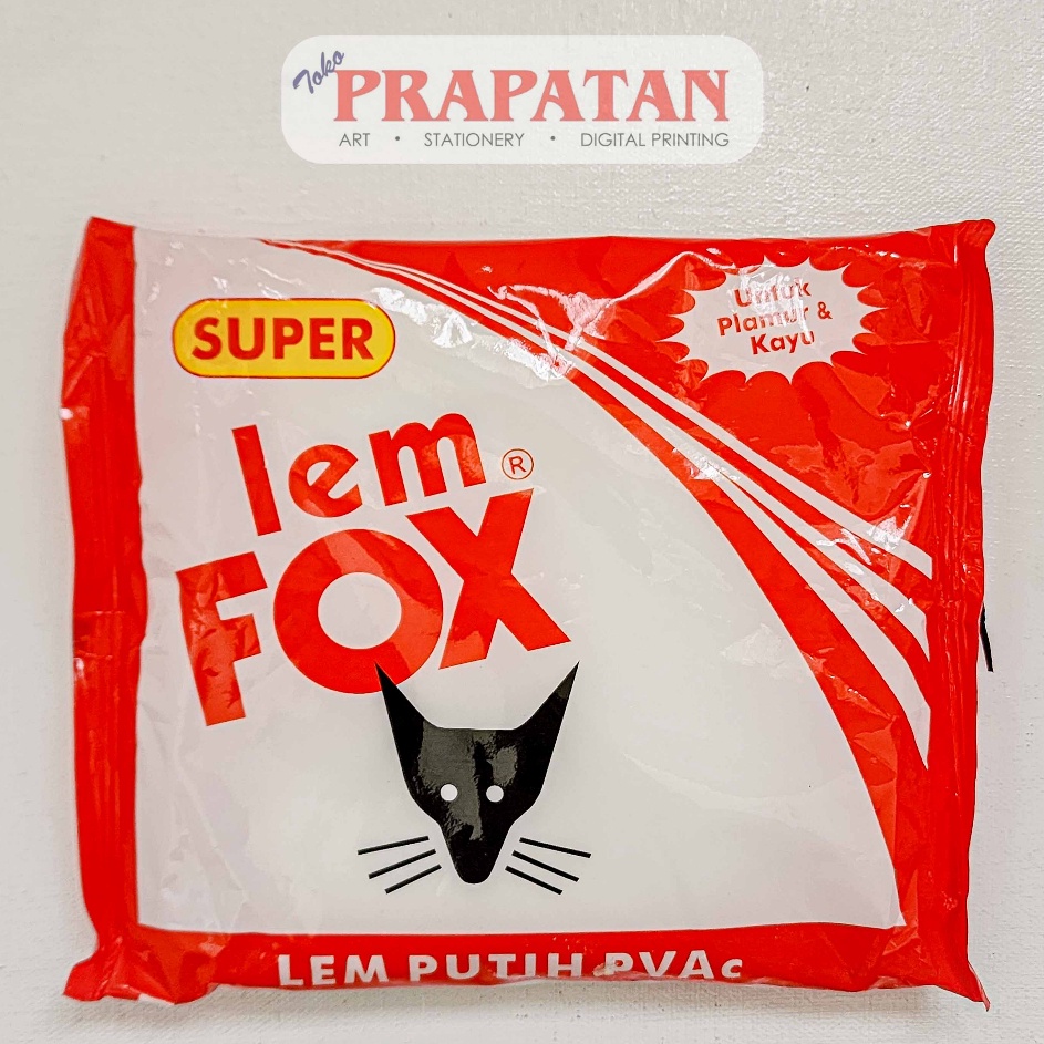 

Diskon Hemat Lem Fox Putih 35g Super REFILL White Adhesive Glue Lem Cair