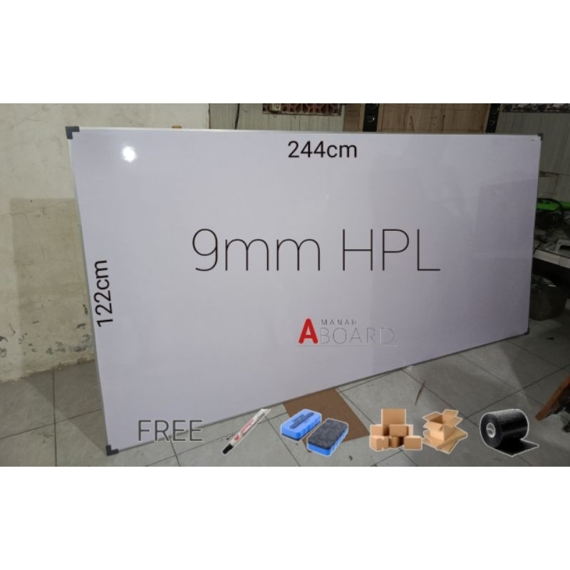 

Whiteboard Besar premium 120x240 non magnet