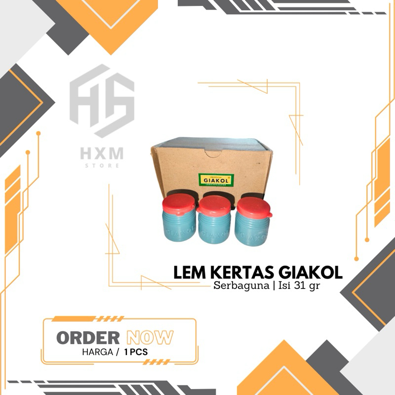 

Lem Kertas GIAKOL [1 Pcs]