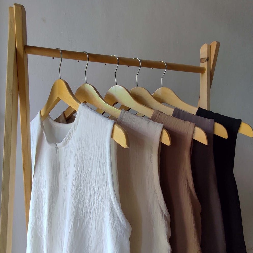 Promo tajir Elzeeva  Inner dress tanpa lengan  Atasan Inner Dres  Inner Gamis  Inner tanpa lengan  I