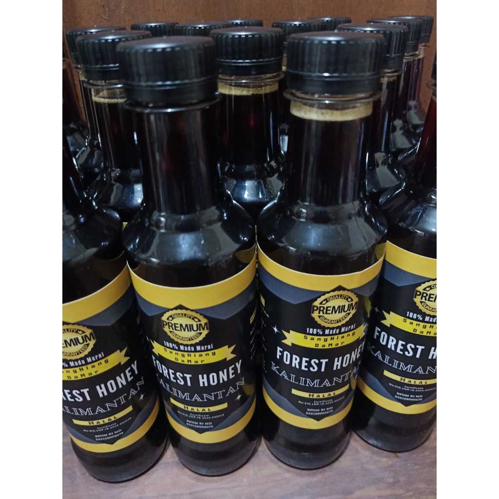 

MADU MURNI 100% PREMIUM SANGHIAR DAMARxSYEHREN FOREST HONEY KALIMANTAN 500gr