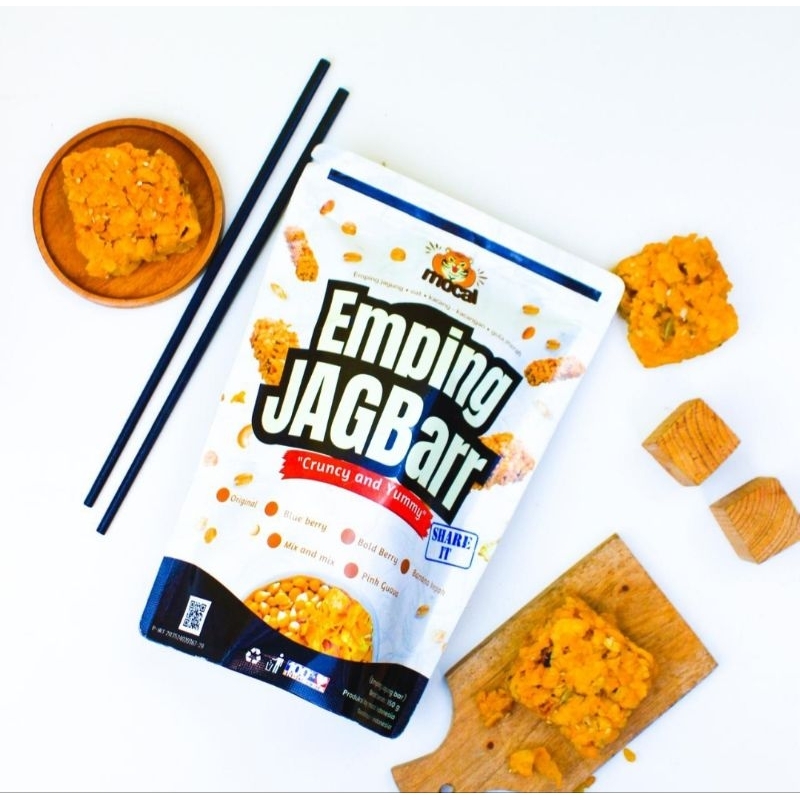 

EMPING JAGBarr Original - Snackbar dari Jagung & kacang-kacangan 8 pcs