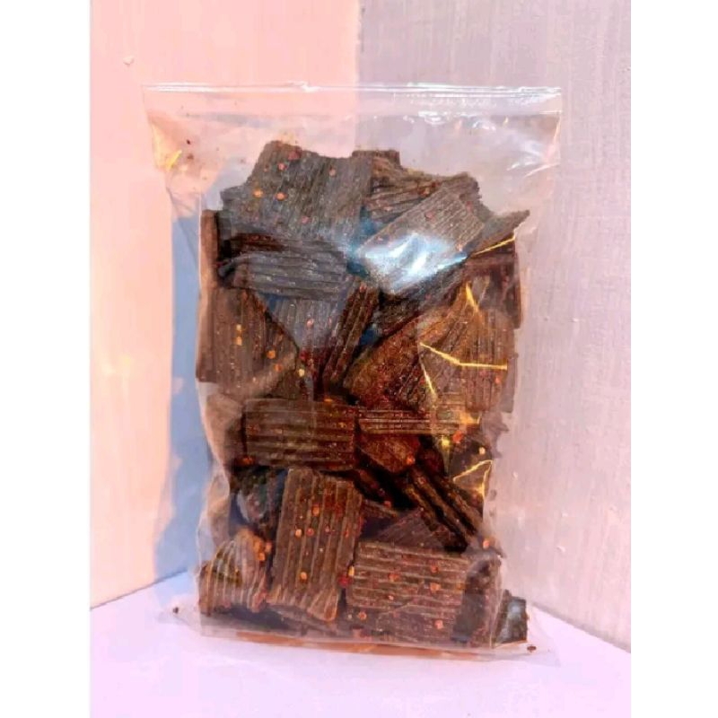 kerupuk jengkol 1kg, seblak kerupuk jengkol, kerupuk jengkol viral