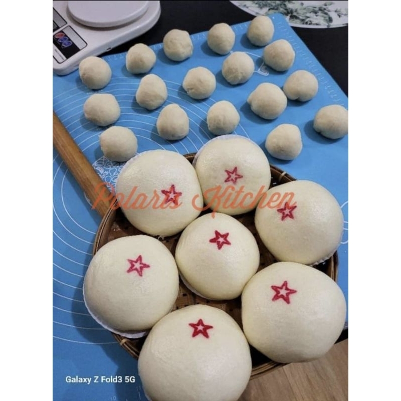 

Bakpao Empuk Tanpa Pengawet - Home Made (Isian Kacang / Charsiu / Babi Kecap)