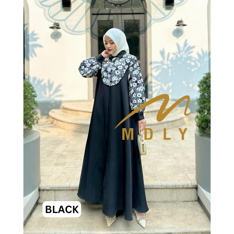 AMONA DRESS MDLY | DRESS MDLY ORI TERBARU | DRESS POLOS PREMIUM