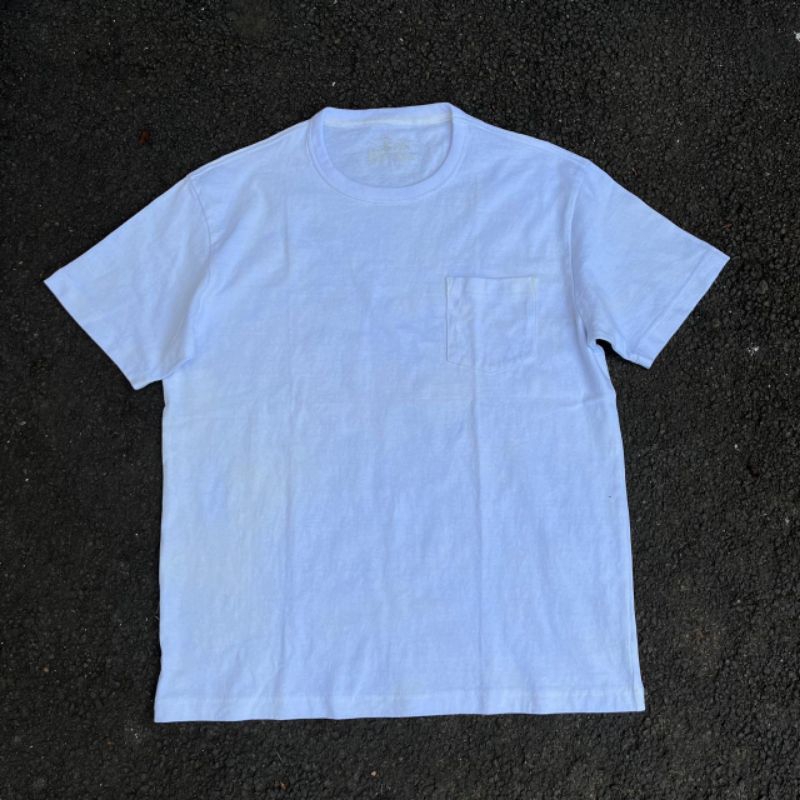 Muji japan heavy pocket tshirt