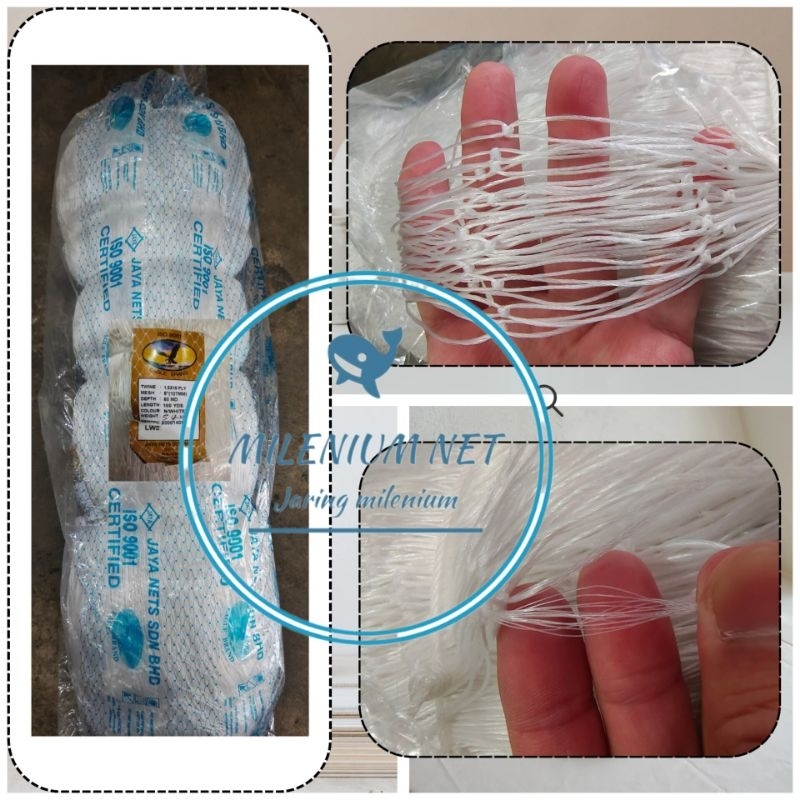 jaring milenium/jaring pintal/jaring ply/5inci 15ply