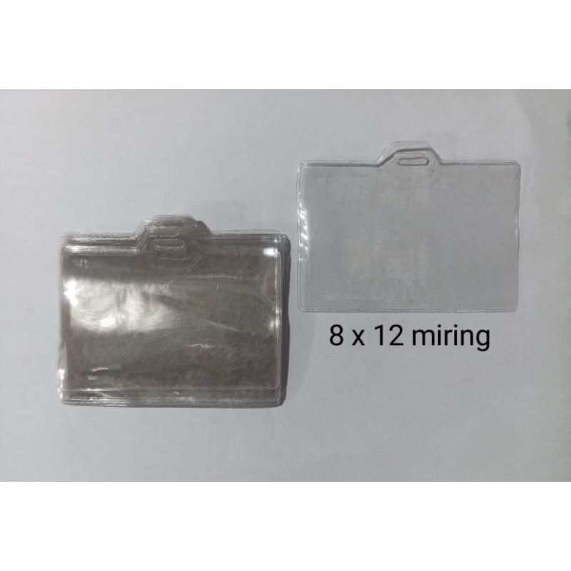 

plastik badge 8 x 12 miring # TW