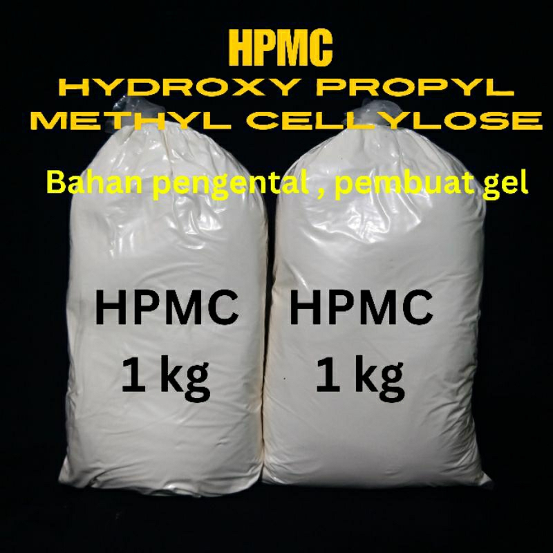 Pengental HPMC bubuk / Metocel / hydroxy propyl methyl cellulose / pengental gel / pengental bubuk. 