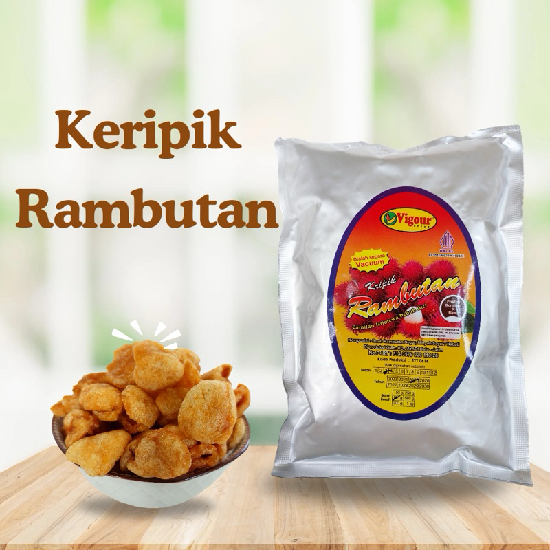 

Keripik Buah Rambutan | FREE LOGAM MULIA | Keripik buah sayur