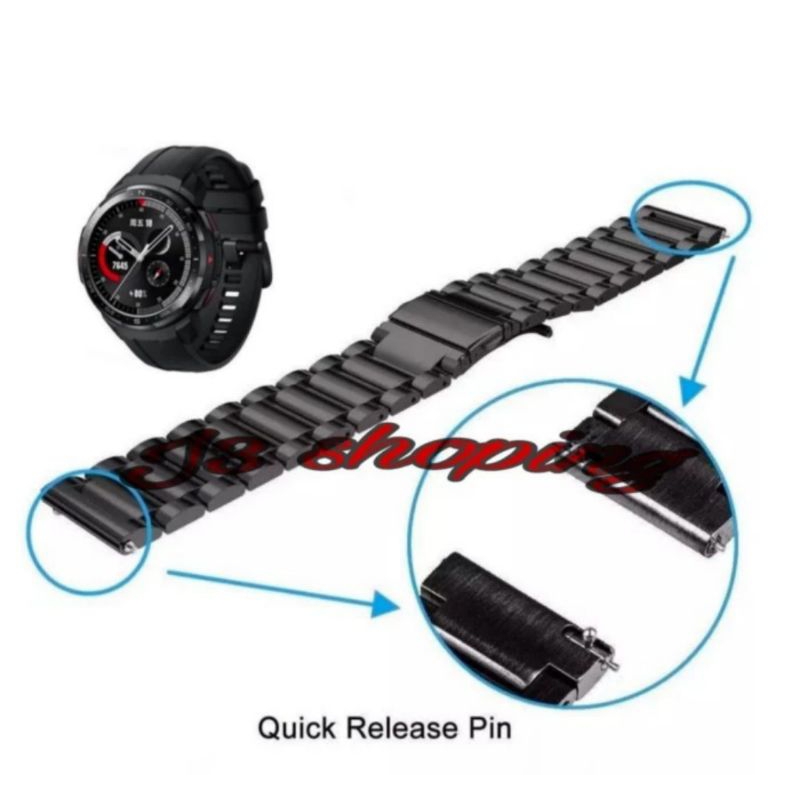 STRAP HONOR WATCH GS PRO 46MM TALI JAM STAINLESS STEEL RANTAI WATCH ACC