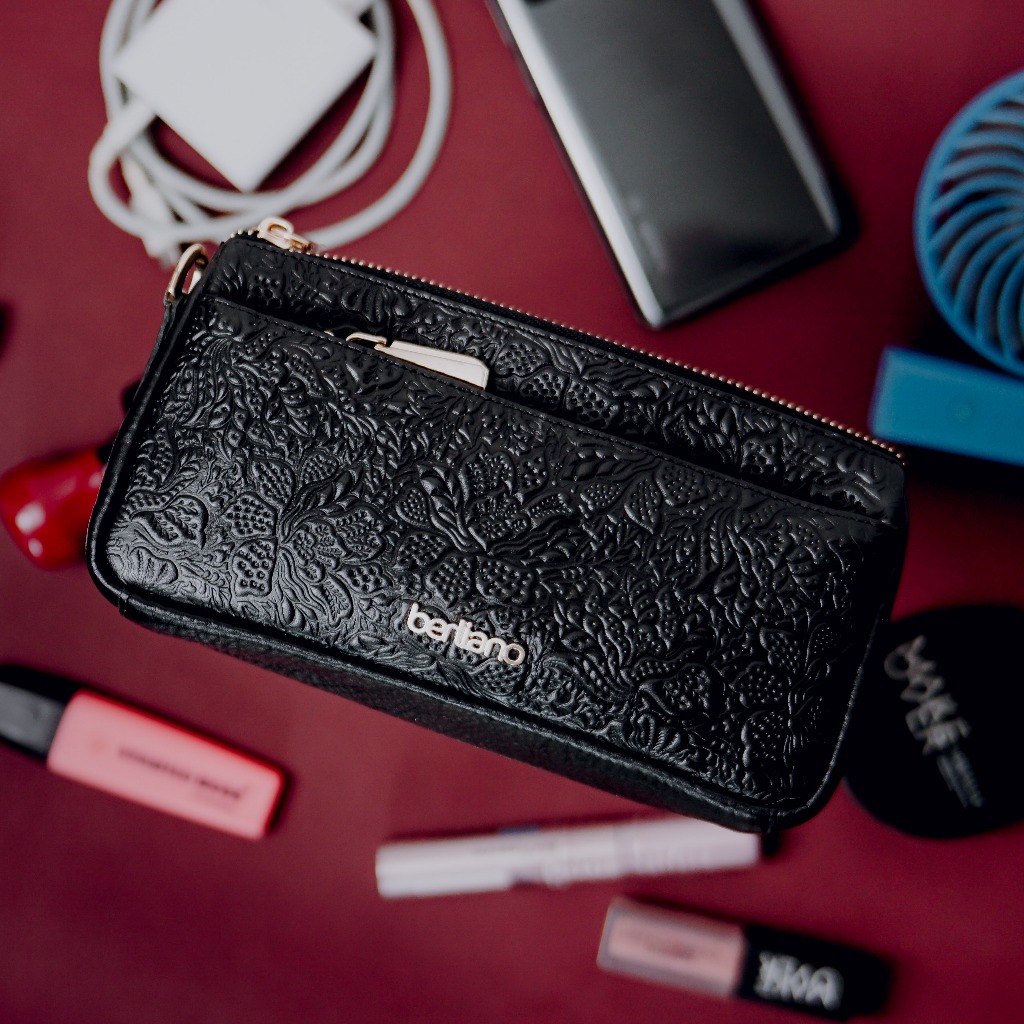 Alexa Pouch | Tempat pencil | GOLD SHINY | Pouch Berliano