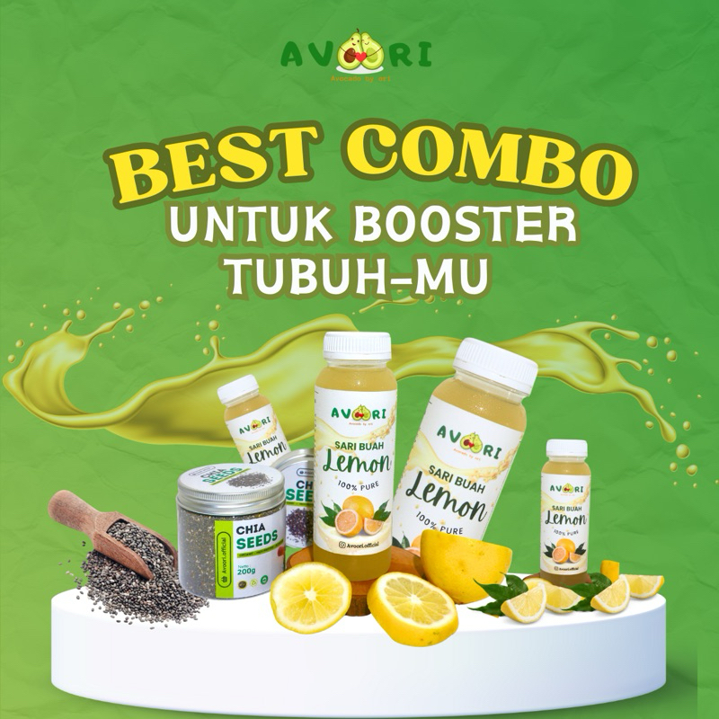

AVOORI | BUNDLE SET (Sari Lemon & Chia Seeds)
