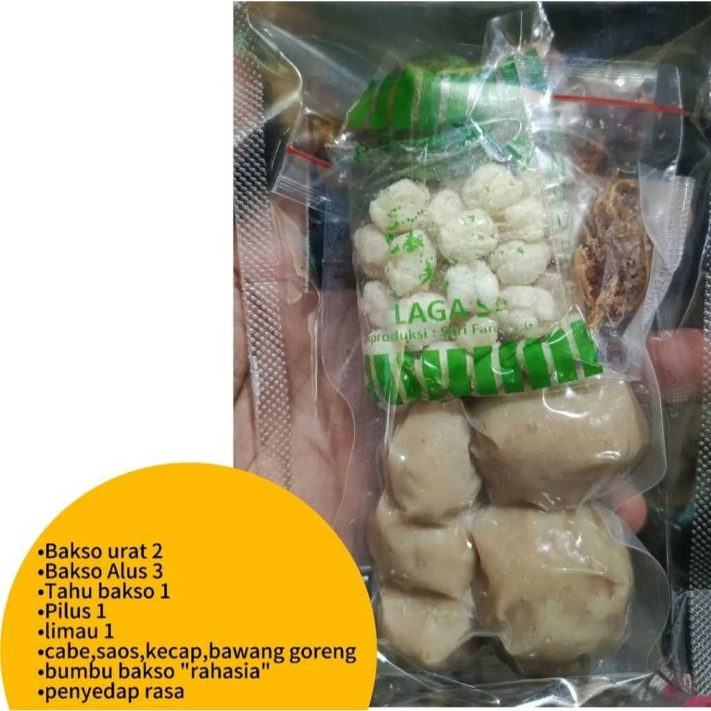 

Paket Bakso Komplit Homemade