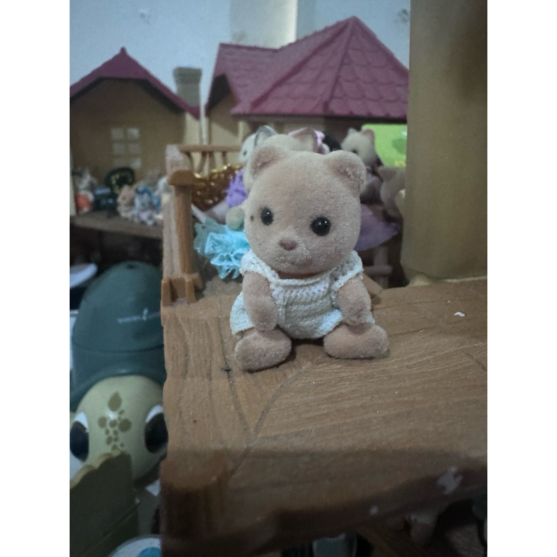 sylvanian families baby honey bear
