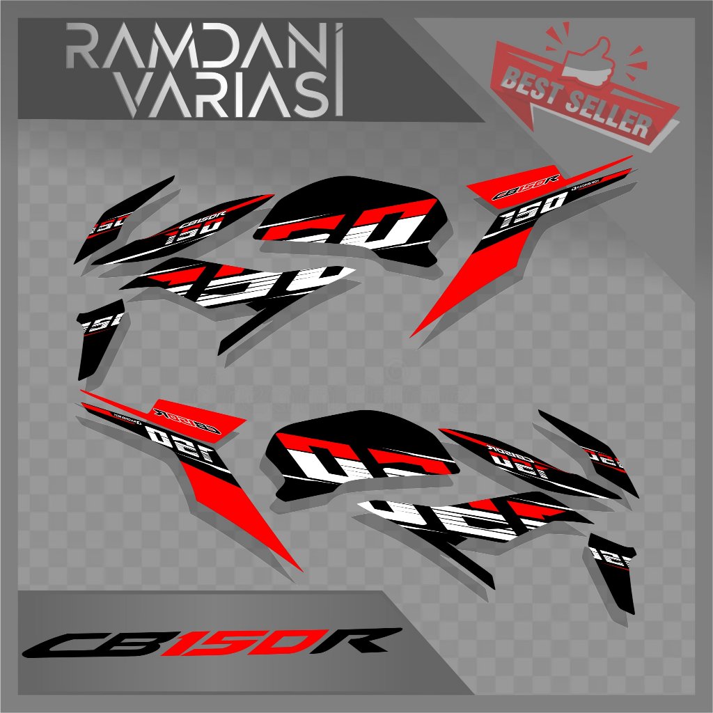 STRIPING STIKER CB150R STREETFIRE/STIKER STRIPING CB150R NEW V3/STRIPING CB150R V3