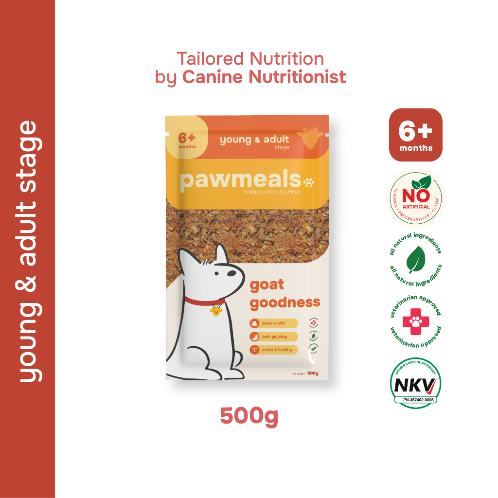 

Pawmeals - Cooked Goat 500gr