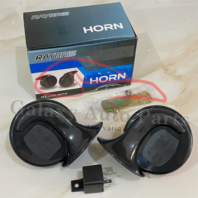 Horn klakson bel keong 12v mobil motor universal