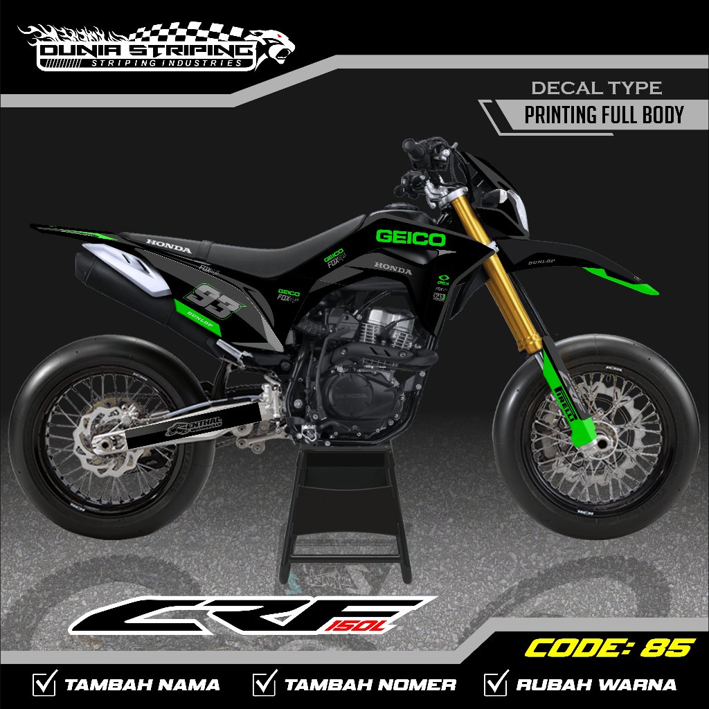 Stiker CRF 150L Full Body
