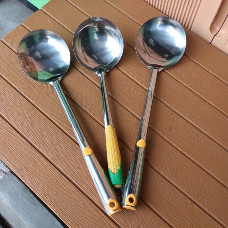 Irus stainless / irus sayur SOP/ centong sayur