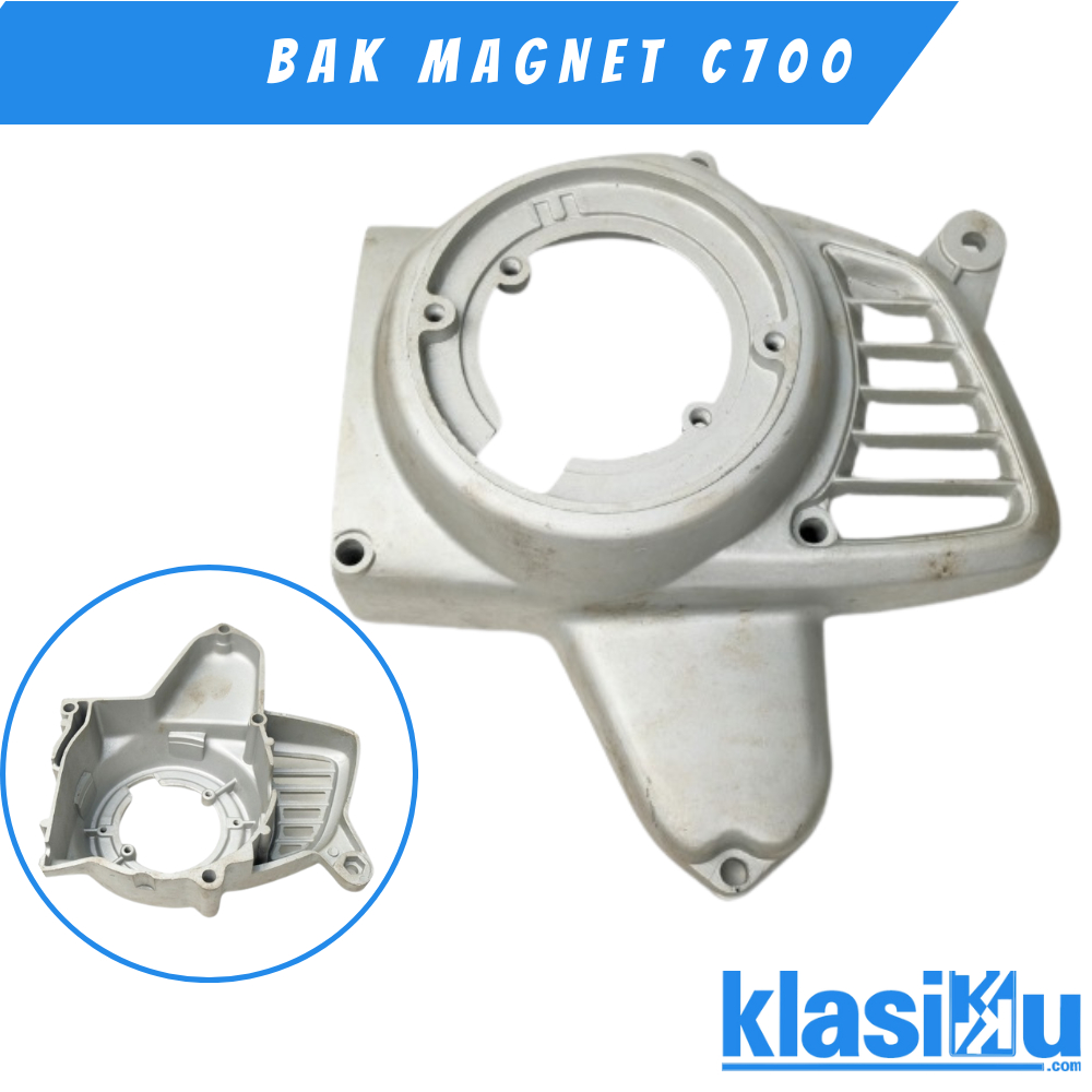 Bak Magnet Magnit Cover Magnit Mesin honda C700 C800 supercub aplikasi C70 Nos