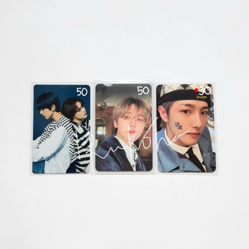 PC Photocard Jaemin Extrovert Renjun Introvert Jisung Chenle Jichen Dreamzine A Ver NCT Dream