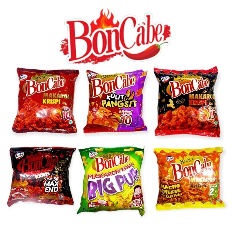 

Snack Kobe Bon Cabe Boncabe 27gr