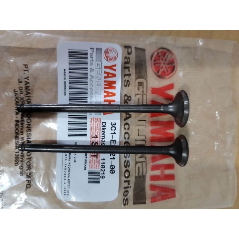 KLEP SET PAYUNG KLEP YAMAHA VIXION OLD MX R 15 1 SET IN EX (3C1) ORIGINAL