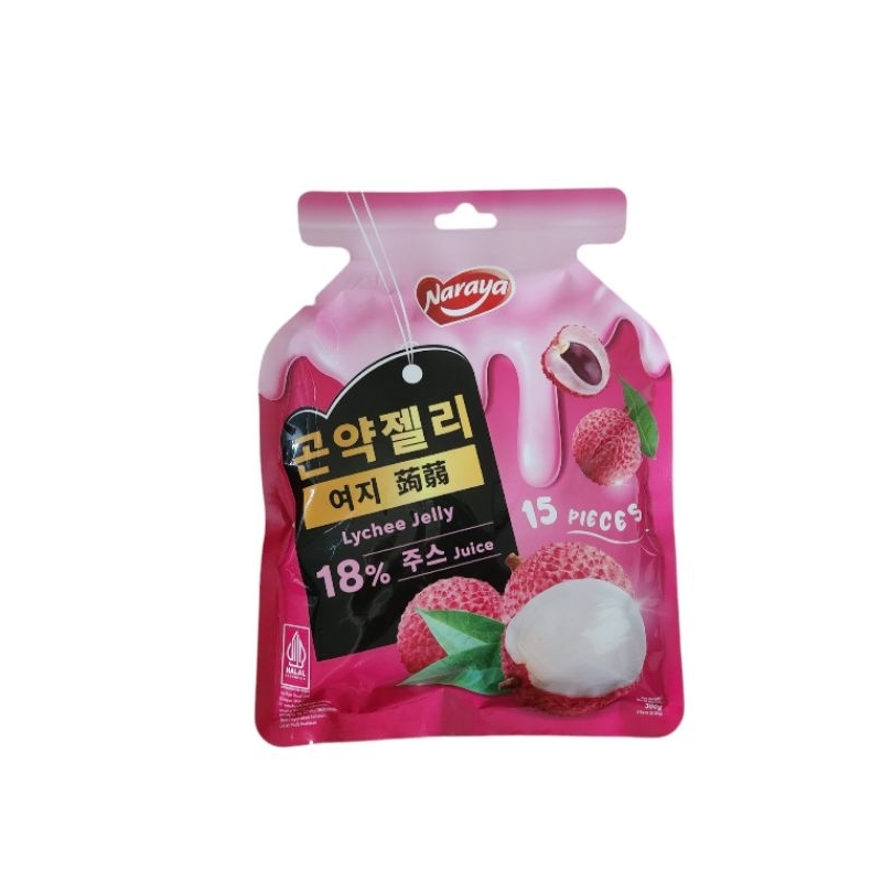 

Naraya Konnyaku Jelly Lychee 300g