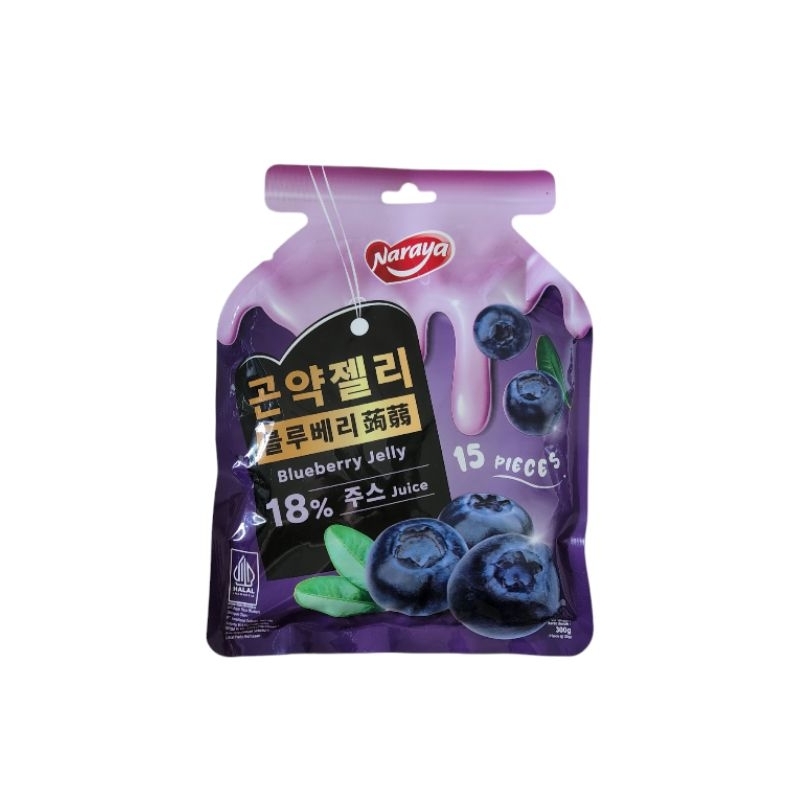 

Naraya Konnyaku Jelly Blueberry 300g