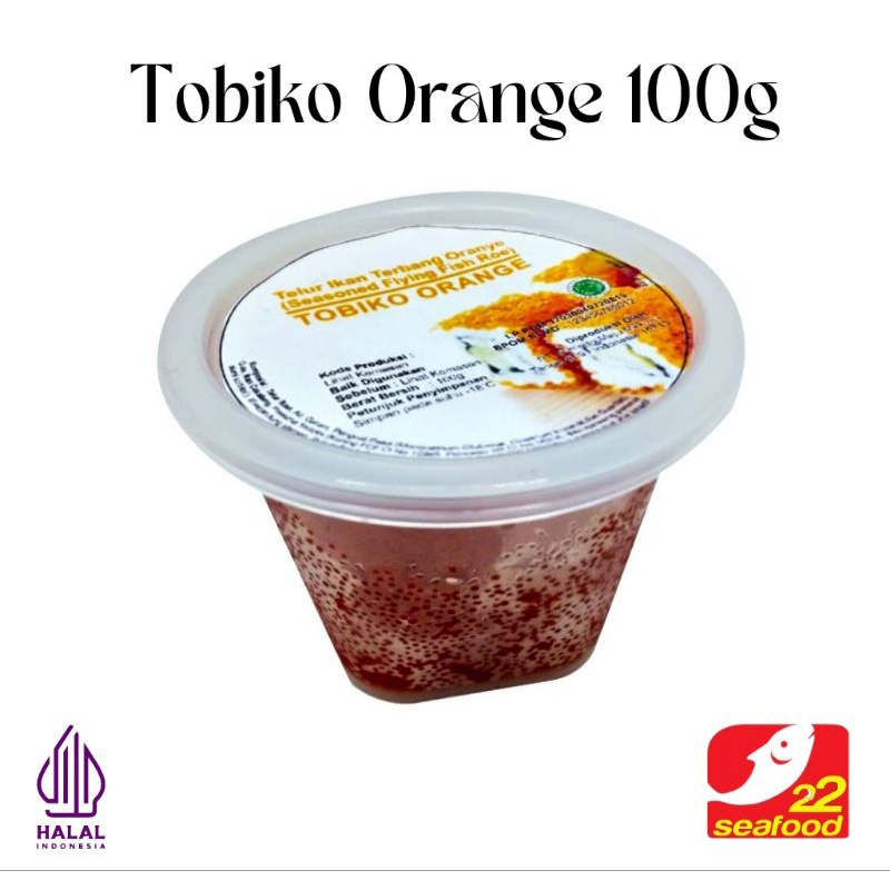 

Tobiko Orange 100gr / Telur Ikan / Seafood 22