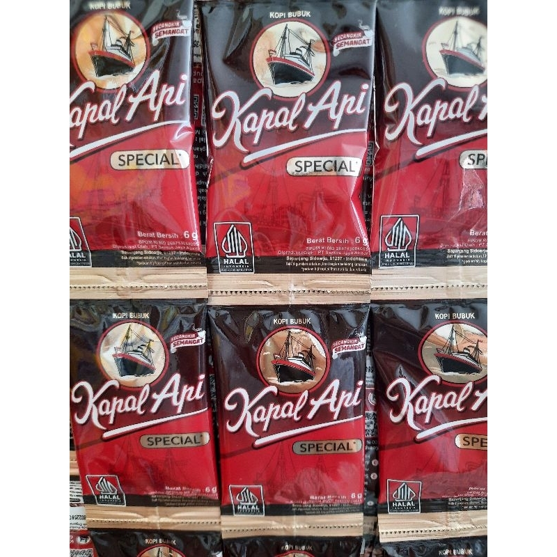 

kopi bubuk Kapal Api spesial Sachet