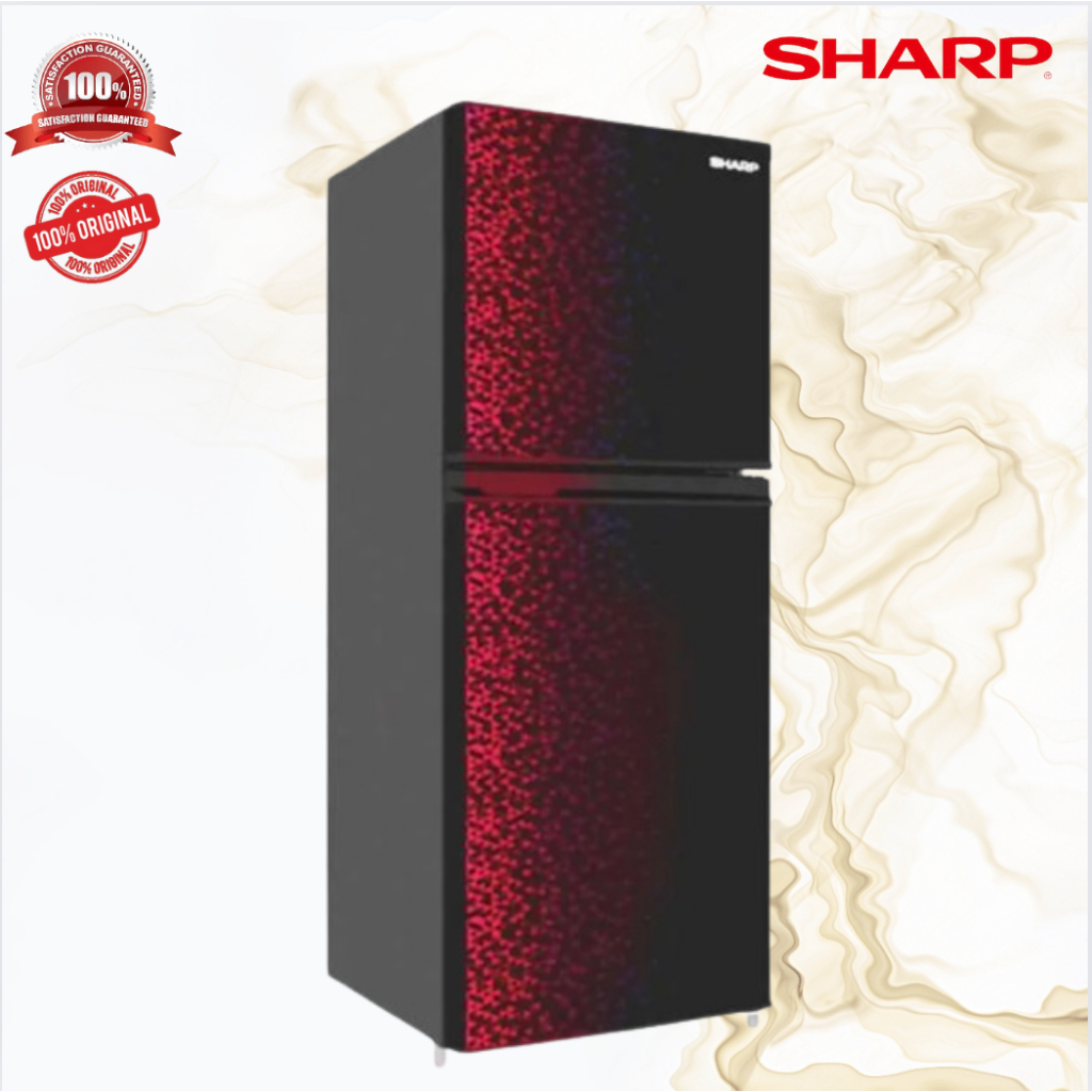SHARP KULKAS 2 PINTU SJ316MGGR  237L/SJ-316-MGGR/SJ-316MGGR/SJ 316 MGGR/ORIGINAL BERGARANSI RESMI