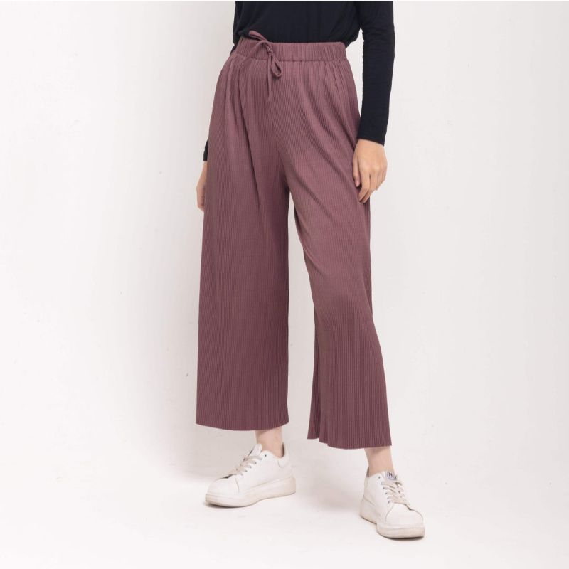 Celana Kulot Pleats Dauky Terbaru