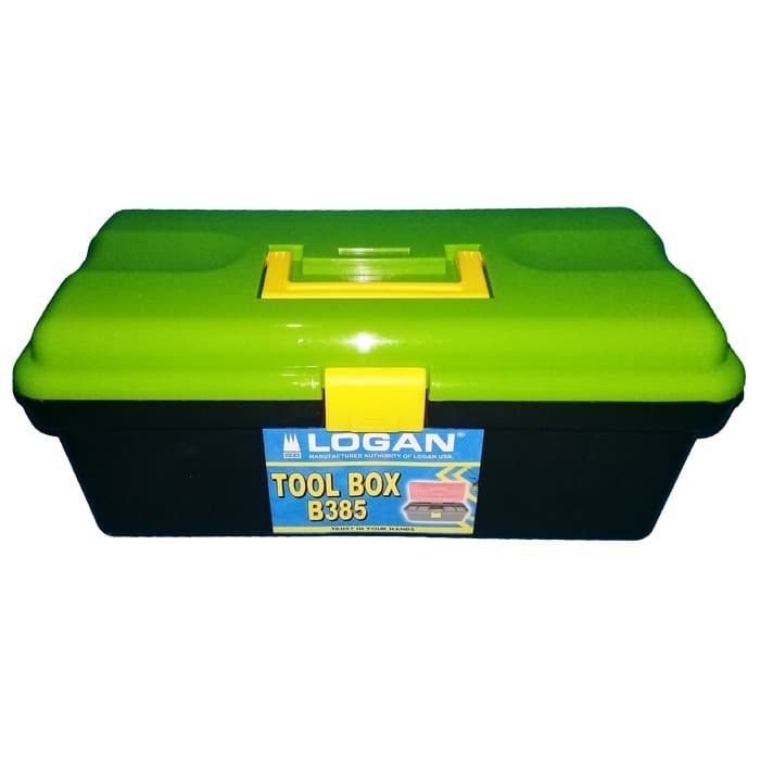 Tool Box Plastik 385 Logan/Tool Box/Kotak Peralatan/Kotak Perkakas