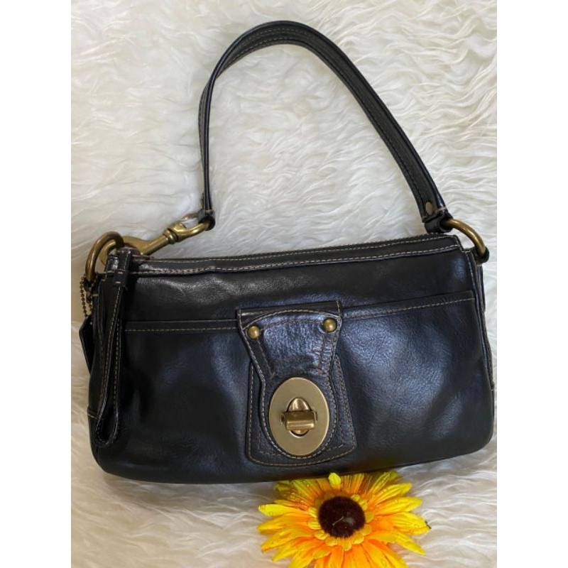 Tas Coach Legacy Vintage Black Preloved