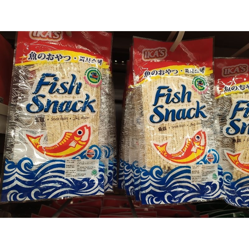 

FISH SNACK MERK IKA'S 30 GR - JUHI SNACK IKAN SEMUA RASA