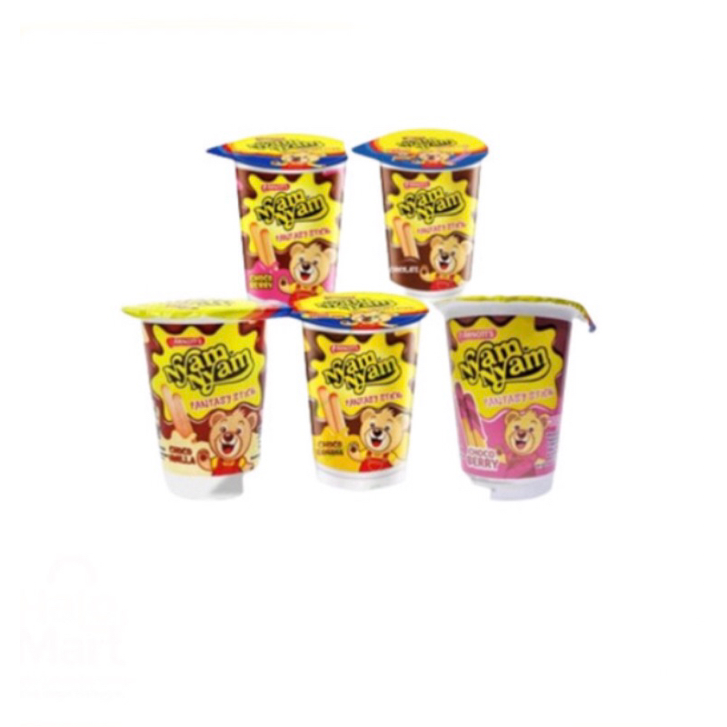 

Nyamnyam fantasy Stick 25g arnott’s nyam-nyam smiley