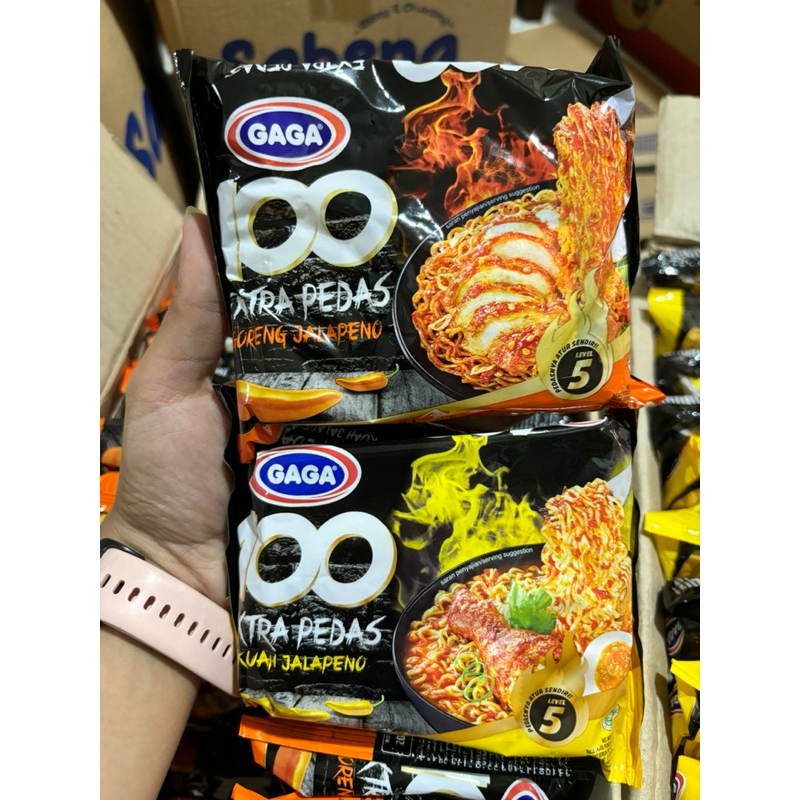 

Mie Gaga Jalapeno Extra Pedas