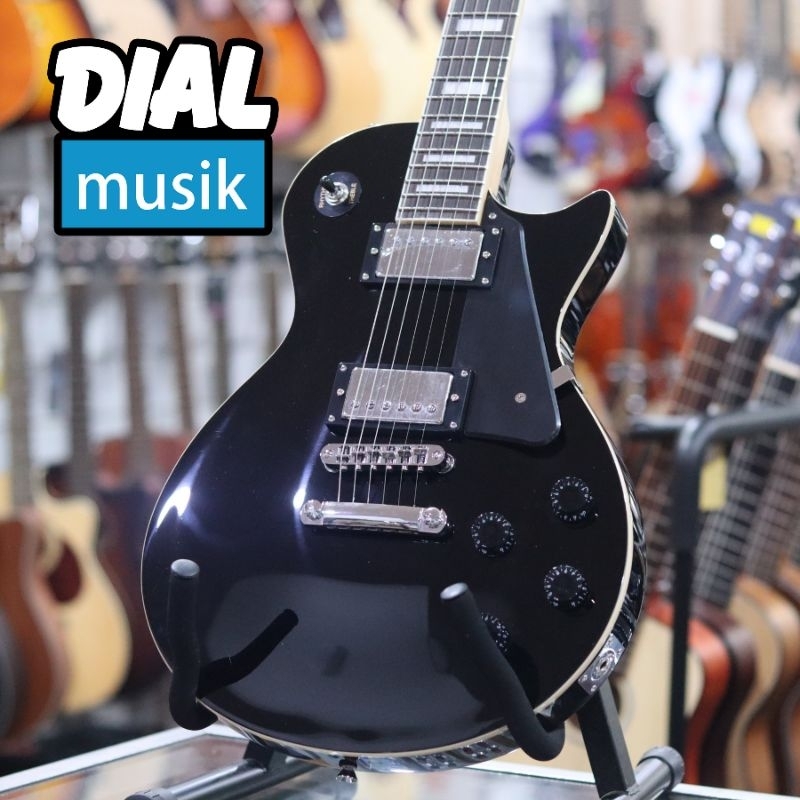 Scorpion LP610 Black Les Paul - Gitar Elektrik Les Paul Original