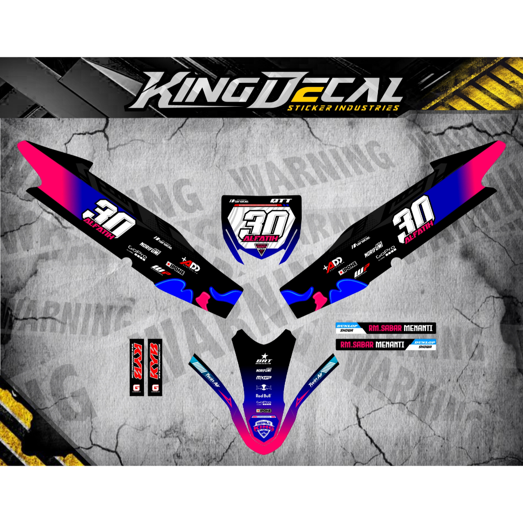 DECAL RBT VEGA DECAL RBT SUPRA