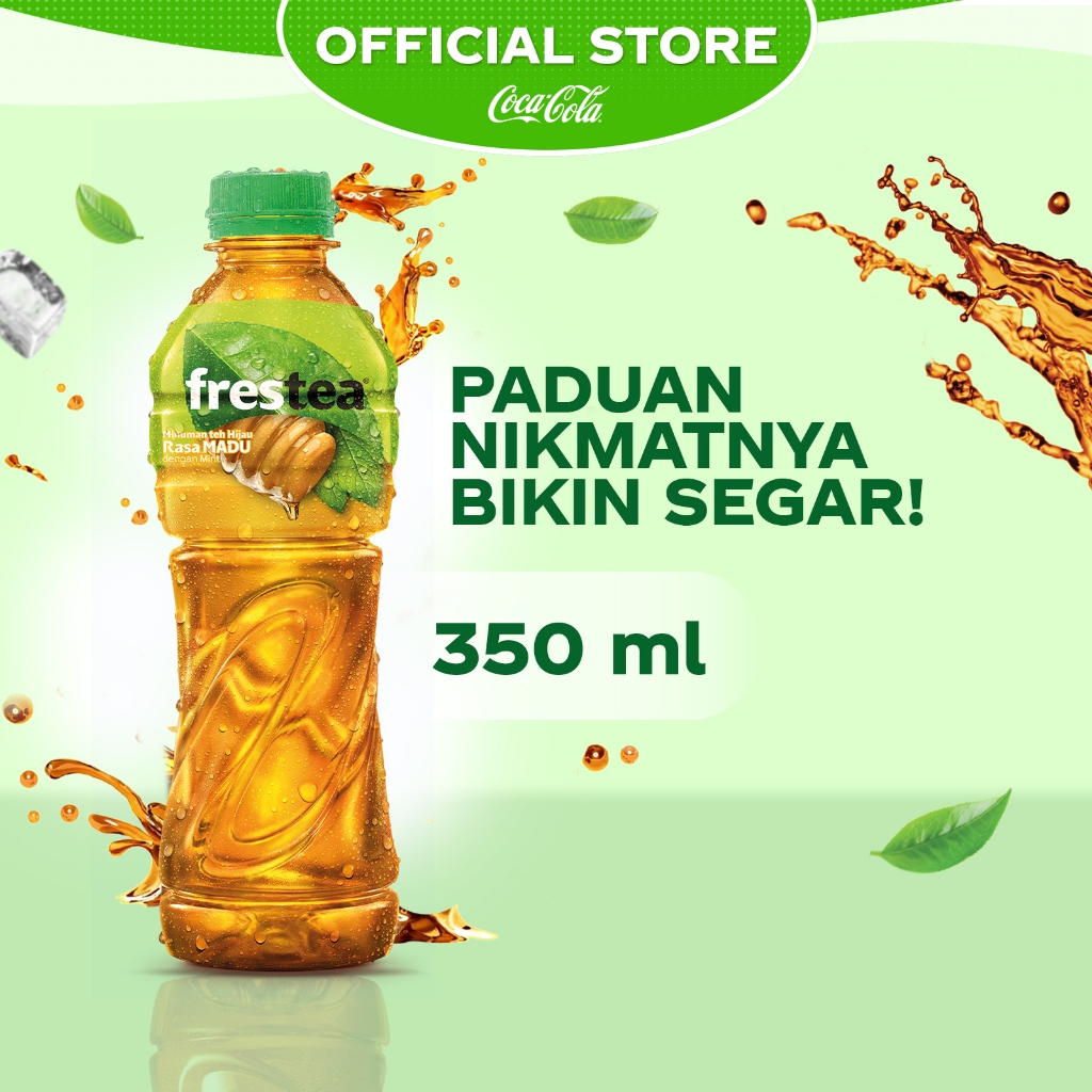 

Frestea Green Honey - Minuman Teh Rasa Madu - Botol 350ml