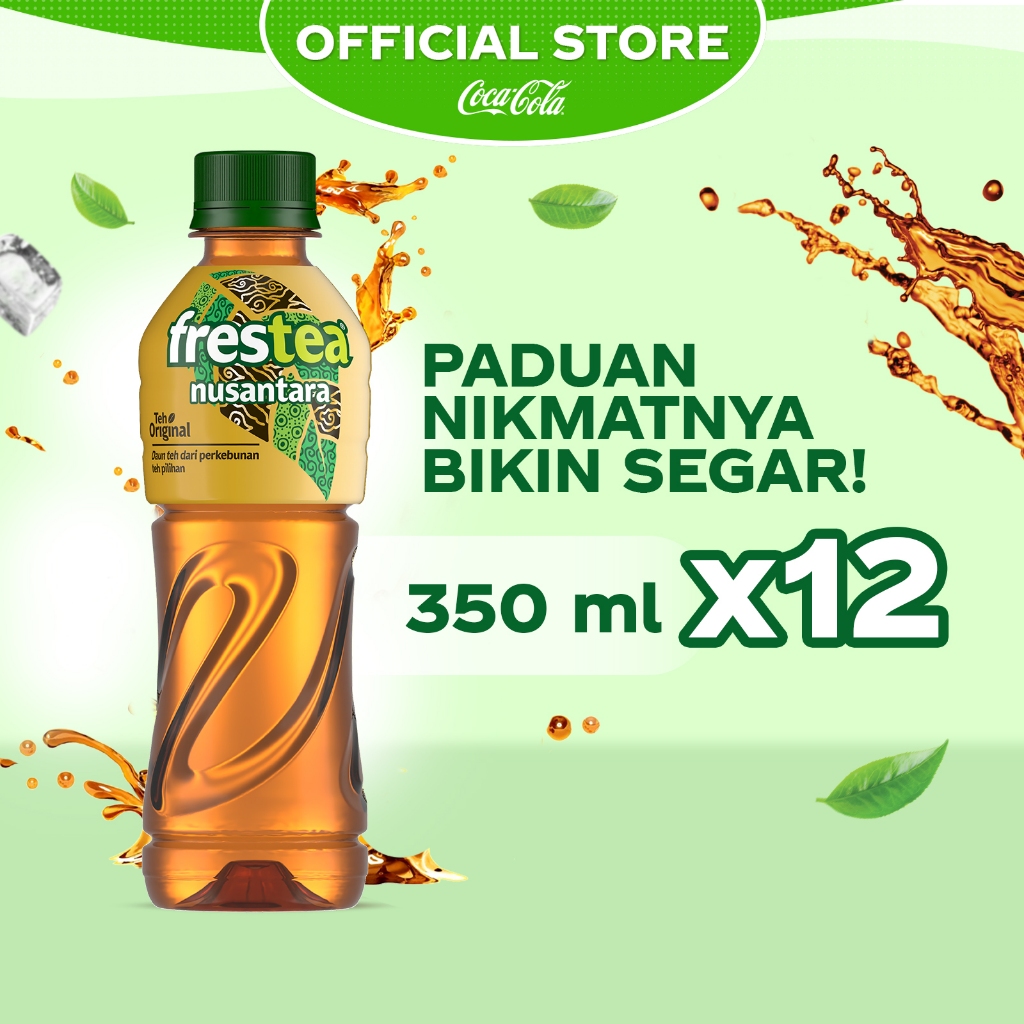 

Frestea Nusantara Minuman Teh - Botol 350ml x 12pcs