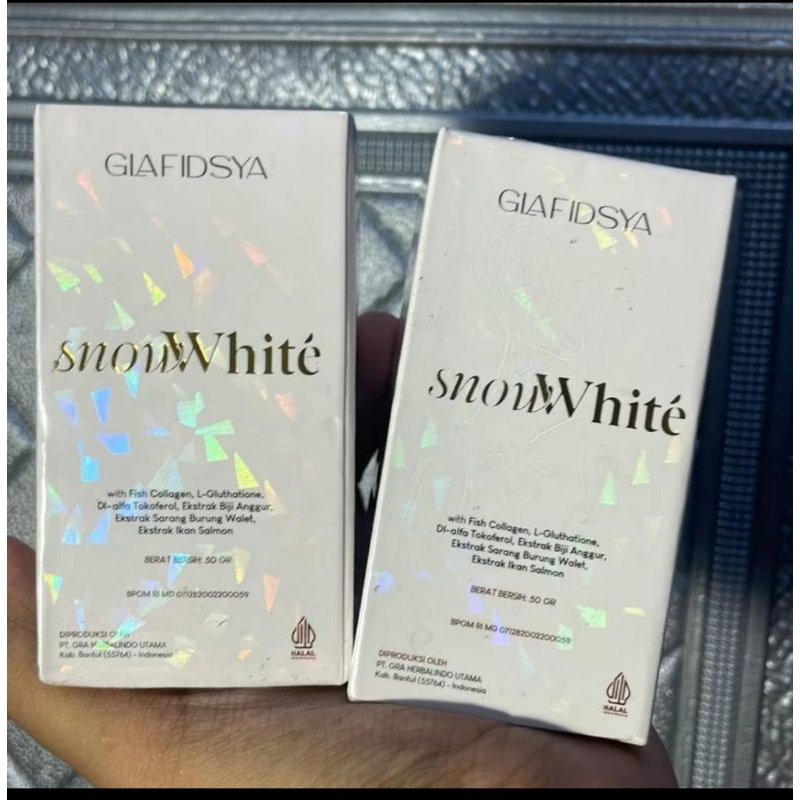 Snow white tone up skin dr. Reza Glafidsya BPOM